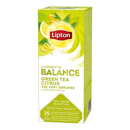 Picture of LIPTON GREEN TEA WITH CITRUS X25 TEA BAGS